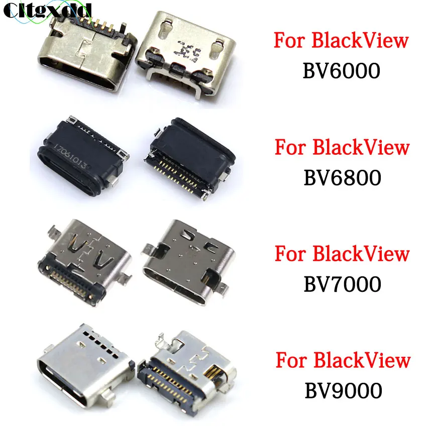 

2 шт., разъём Micro USB Type-C для зарядки BlackView BV6000 BV6800 BV9000 BV7000 Pro