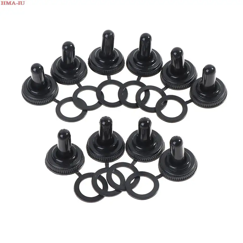 10 pcs 12mm Toggle Switch Waterproof Rubber Resistance Boot Cover Cap