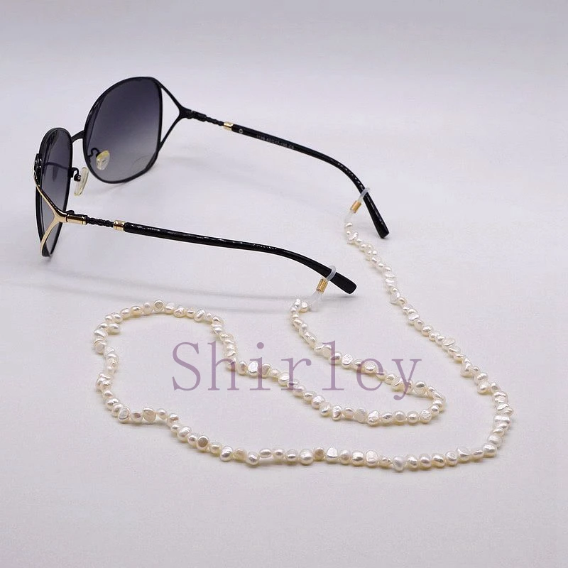 Pearl Glasses Chains Natural Freshwater Pearls Creative Glasses Chains Small Pearls Sunglasses Accessories Mom Gifts