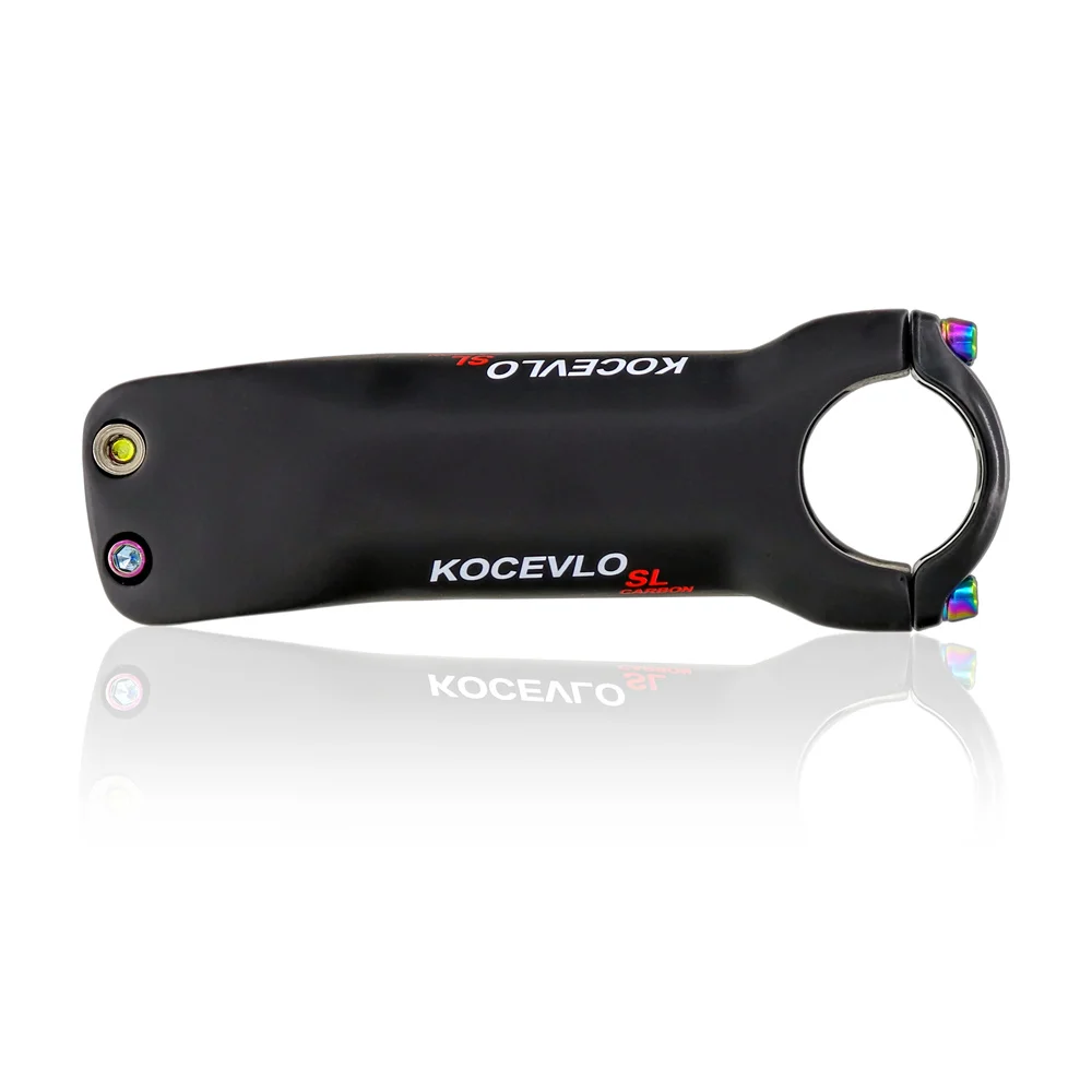 KOCEVLO SL SPEED T800 Carbon Stem 6Degree 28.6/31.8MM Carbon Road Bike Stem MTB Bicycle Stems Positive Negative Cycling Parts