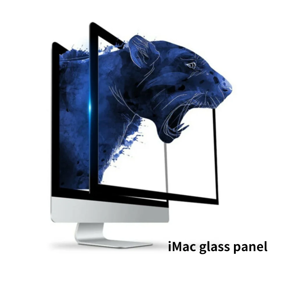 ใหม่ล่าสุดแผงกระจกด้านหน้า21.5 27นิ้วสำหรับ iMac Refurbish A1418 A1419 A1312 A1297 A1278หน้าจอแก้ว Jiutu