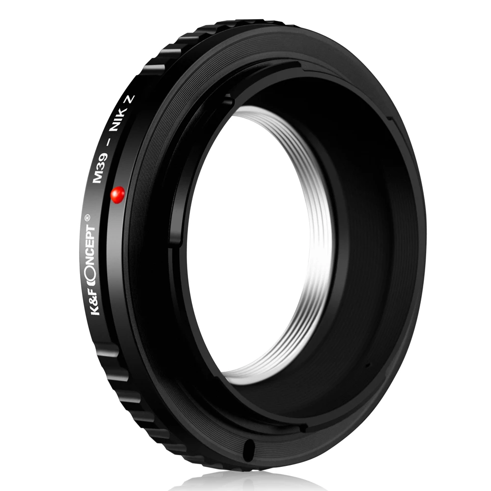 K&F Concept M39-Nikon Z Lens Mount Adapter for M39 Mount Lense to Nikon Z Mount Z6 Z7 Mirrorless Camera