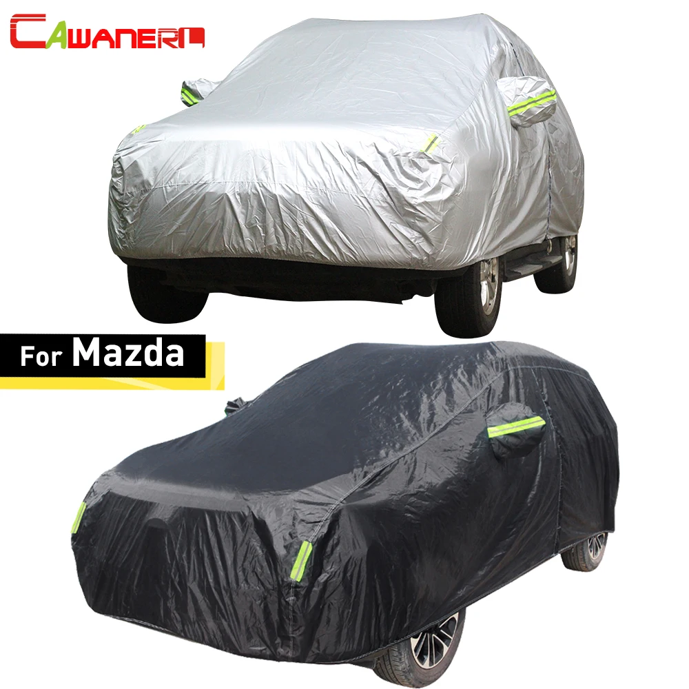 

Cawanerl For Mazda 2 3 5 6 8 323 929 CX-5 CX-7 CX-9 Atenza Tribute Navajo Waterproof Car Cover Sun Rain Snow Protector Cover