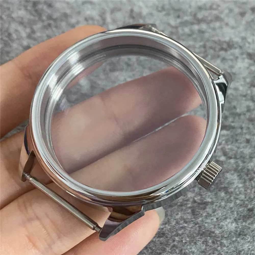 Großhandel 42mm Uhrengehäuse für ETA 6497 6498 Modifiziertes Gehäuse Klare Rückabdeckung Edelstahlgehäuse für ST3600 ST3620 Uhrwerk – Detail 6
