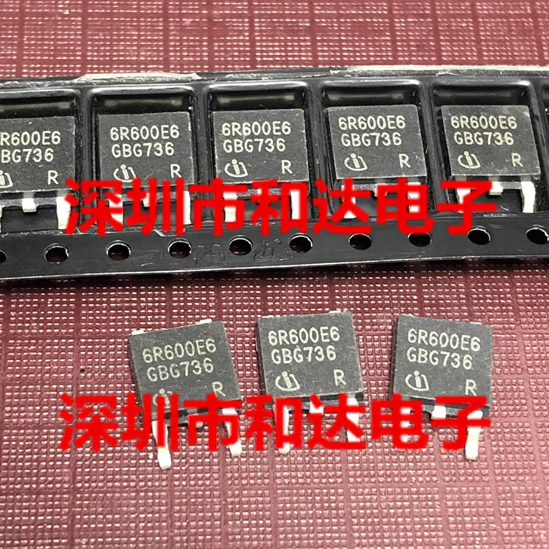 5pcs 6R600E6 IPD60R600E6 TO-252 650V 19A