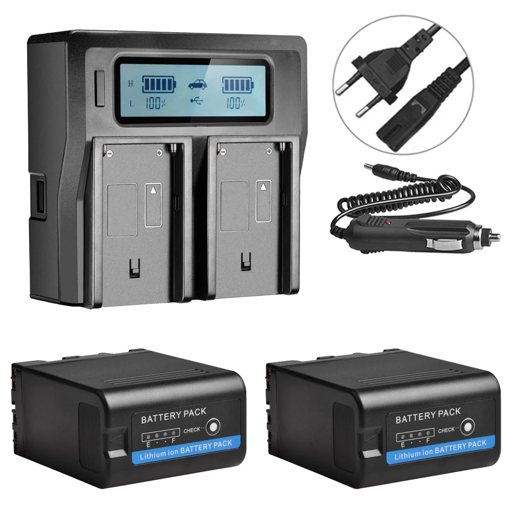 

BP-U60 BP U60 Battery / BP-U60 U30 LCD Dual Channel Charger For Sony PMW-160,PMW-300,PMW-EX3,PMW-EX280,PXW-FS7,PXW-FX6,PXW-FX9K