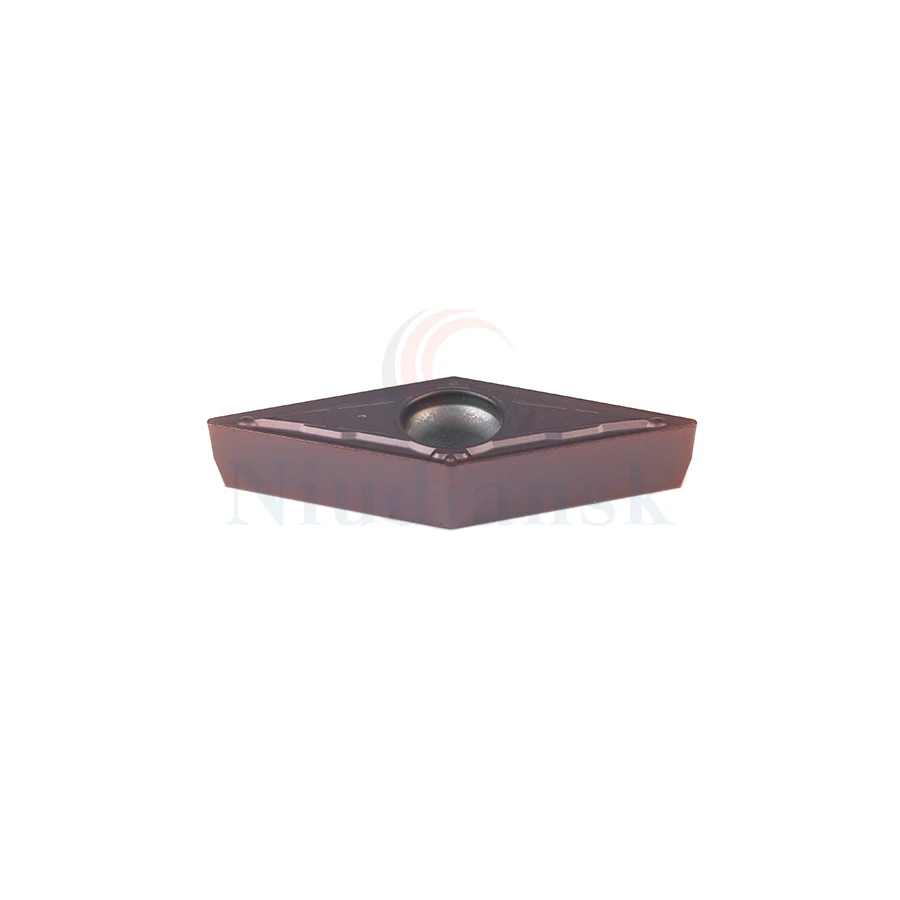 Utensili di tornitura esterni, utensili da taglio dell'acciaio inossidabile il carburo di VBMT160404-MV LF6018 inserisce VBMT160408-MV del tornio di CNC LF6018