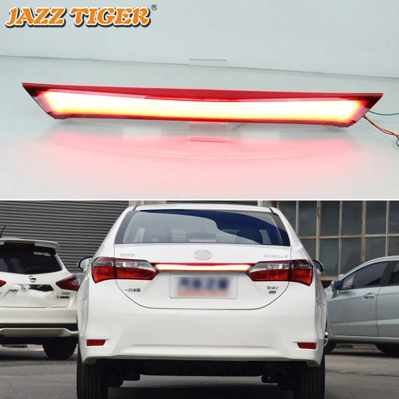 

Rear Bumper Lights For Toyota Corolla 2014 2015 2016 2017 2018 Led Stop Signal for Cars Fog lights lada vesta reflectors Brake