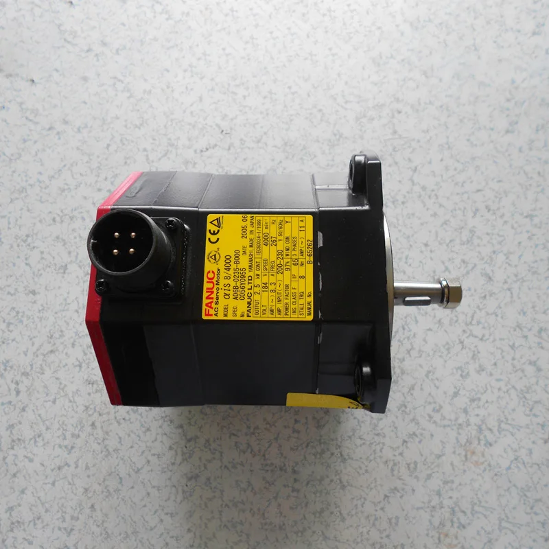 FANUC USED SERVO MOTOR A06B 0075 B003 100% TESTED OK