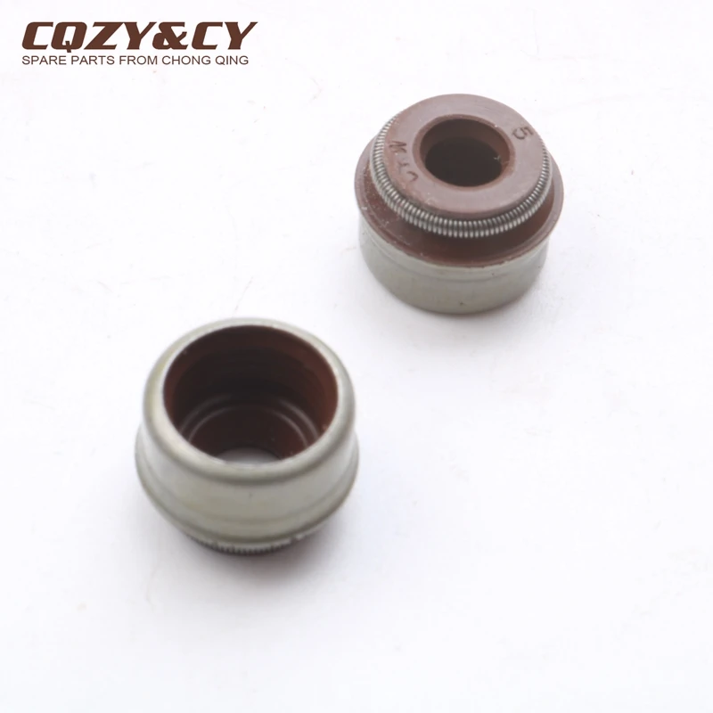 Valve stem oil seal for Aprilia Scarabeo 50 100 125 250 400 500 Tuono V4 R Abs Std 1000 436438 100669210  4-stroke