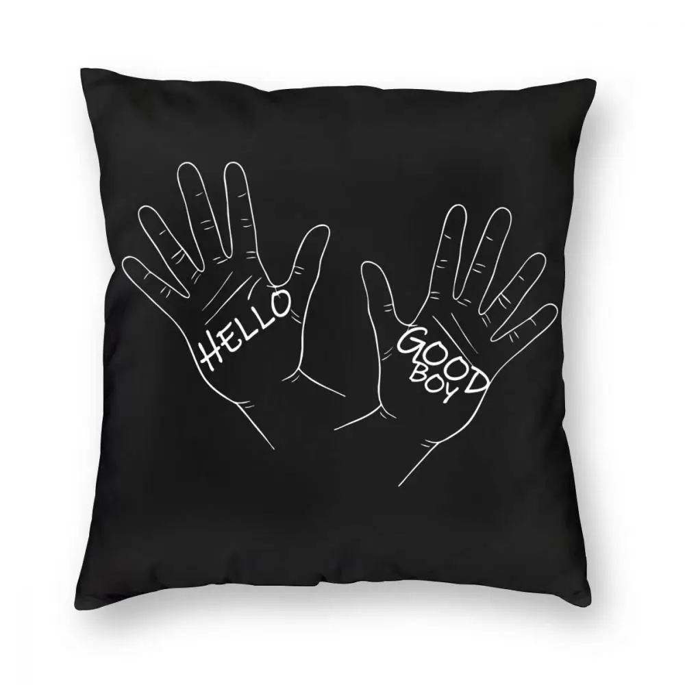 

TUA Hello Good Boy Throw Pillow Cover Throw Pillow Umbrella Academy 45*45cm Pillowcase