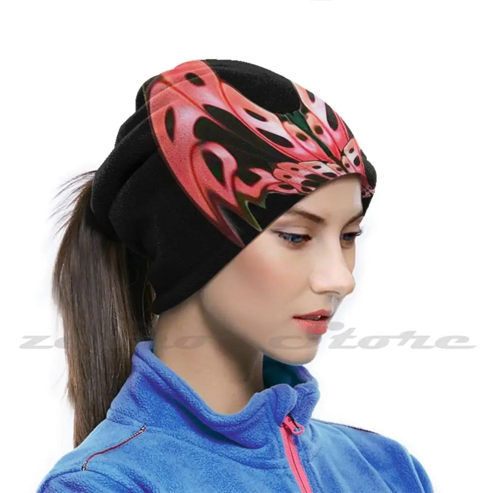 Wing Wasbare Trending Aangepaste Pm2.5 Filter Masker Wing Red Textuur Abstracte Flutter Schoonheid Wing Natuur Insect Mooie