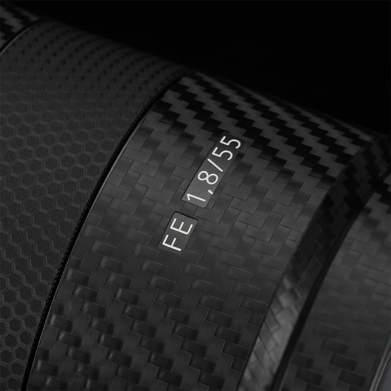 for Sony 55 1.8 Lens Stickers FE55 F1.8 Premium Skin For Sony FE 55mm f/1.8 ZA SEL55F18Z Lens Protector Film Wrap Cover Case