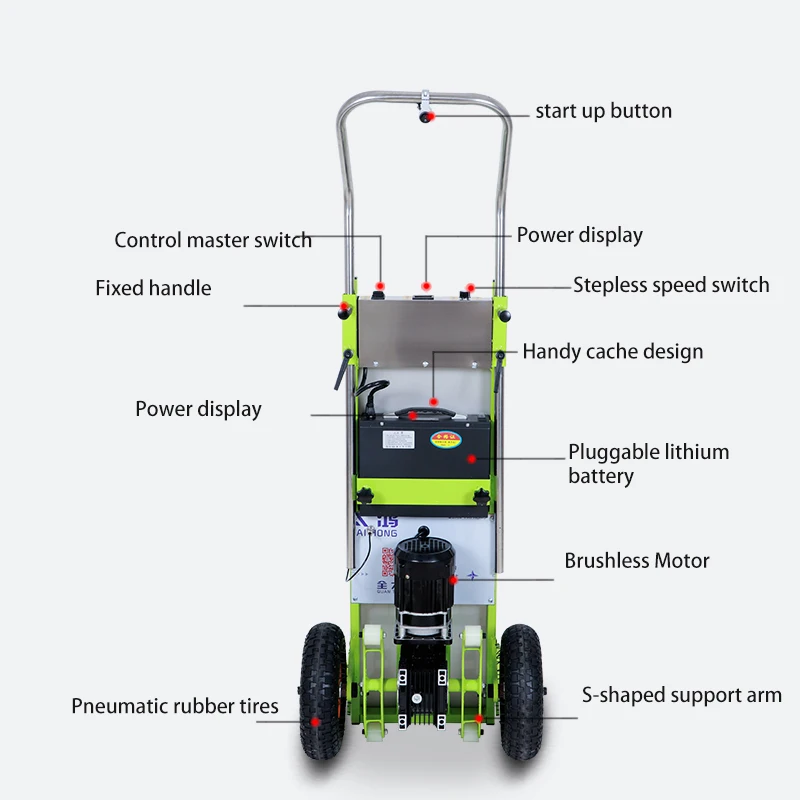 Tool Trolley Ladder Climbing Device Electric Load-Bearing Up And Down Climbing Artifact Appliances Moving Load 100Kg-150Kg