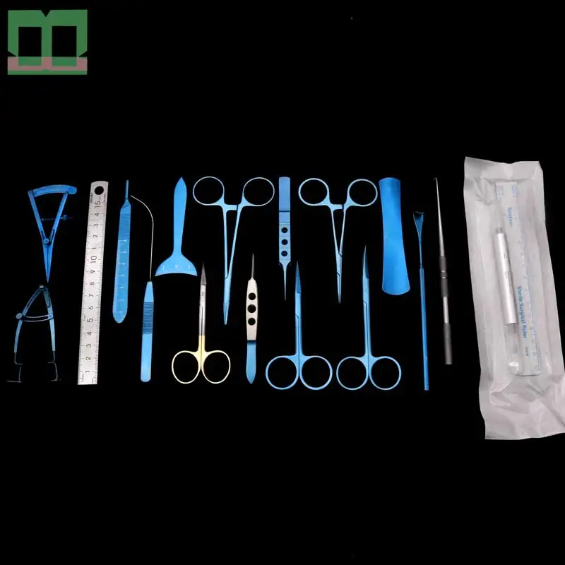 Eye surgery package titanium alloy sterilising trays ophthalmology department surgical instruments Double eyelid surgery tools