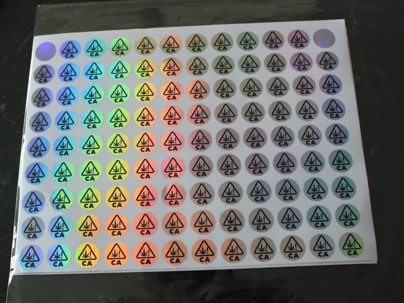 

Custom 3d hologram sticker make your own anti counterfeit die cut label with serial number printing