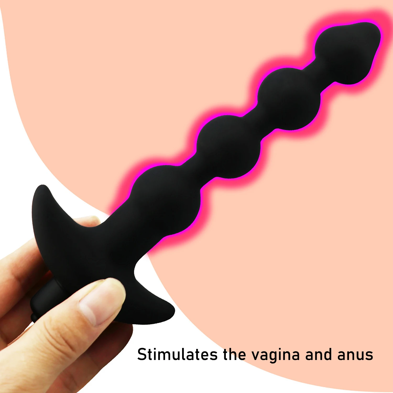 10 Speeds Anal Plug Vibrators Dildos Anal Dilator Massager Stimulate Vagina and Anus Butt Plug Penis Masturbator Unisex Sex Toys