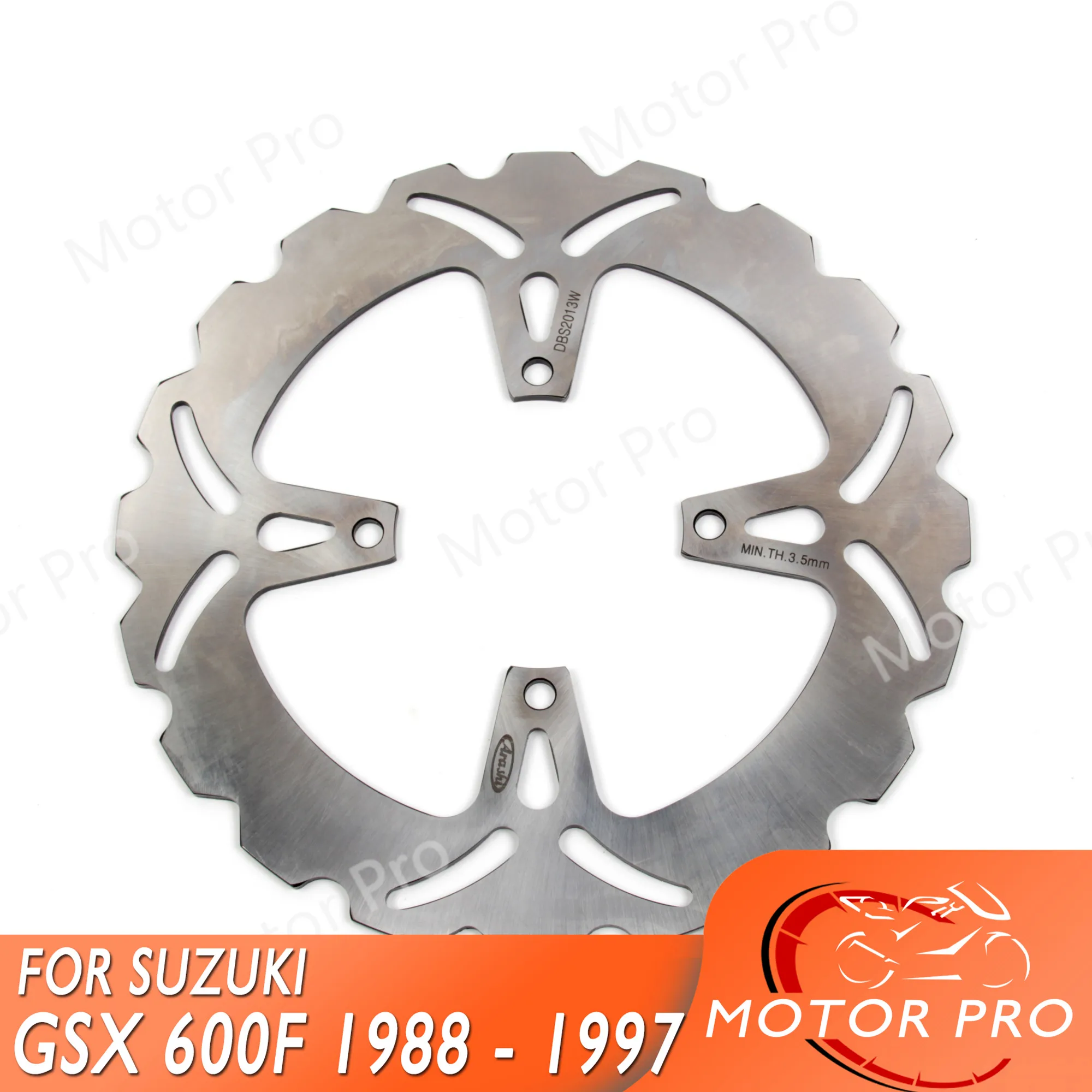 Motorcycle Rear Brake Disk For Suzuki GSX 600 F GSX600F GSX600 F 1988 - 1997 GSX 750 GSX750 1989 1990 - 1992 Brake Disc Rotor