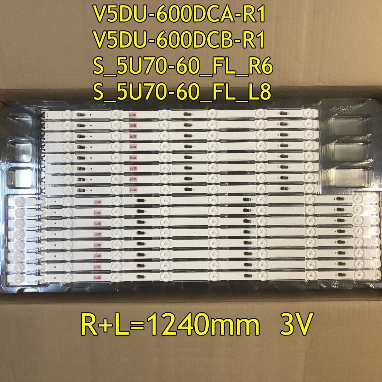 LED TV Backlight for UE60JU6000 UE60JU6400 UE60JU6500 UE60JU6600 UE60JU7500 UE60KU6000 UE60KU7000 UE60JU6640 S_5U70_60_FL_R6 L8