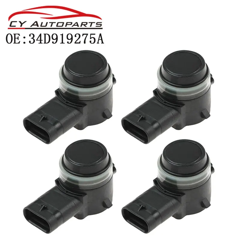 4PCS New PDC Parking Sensor For VW Golf 7 Audi Skoda 34D919275A