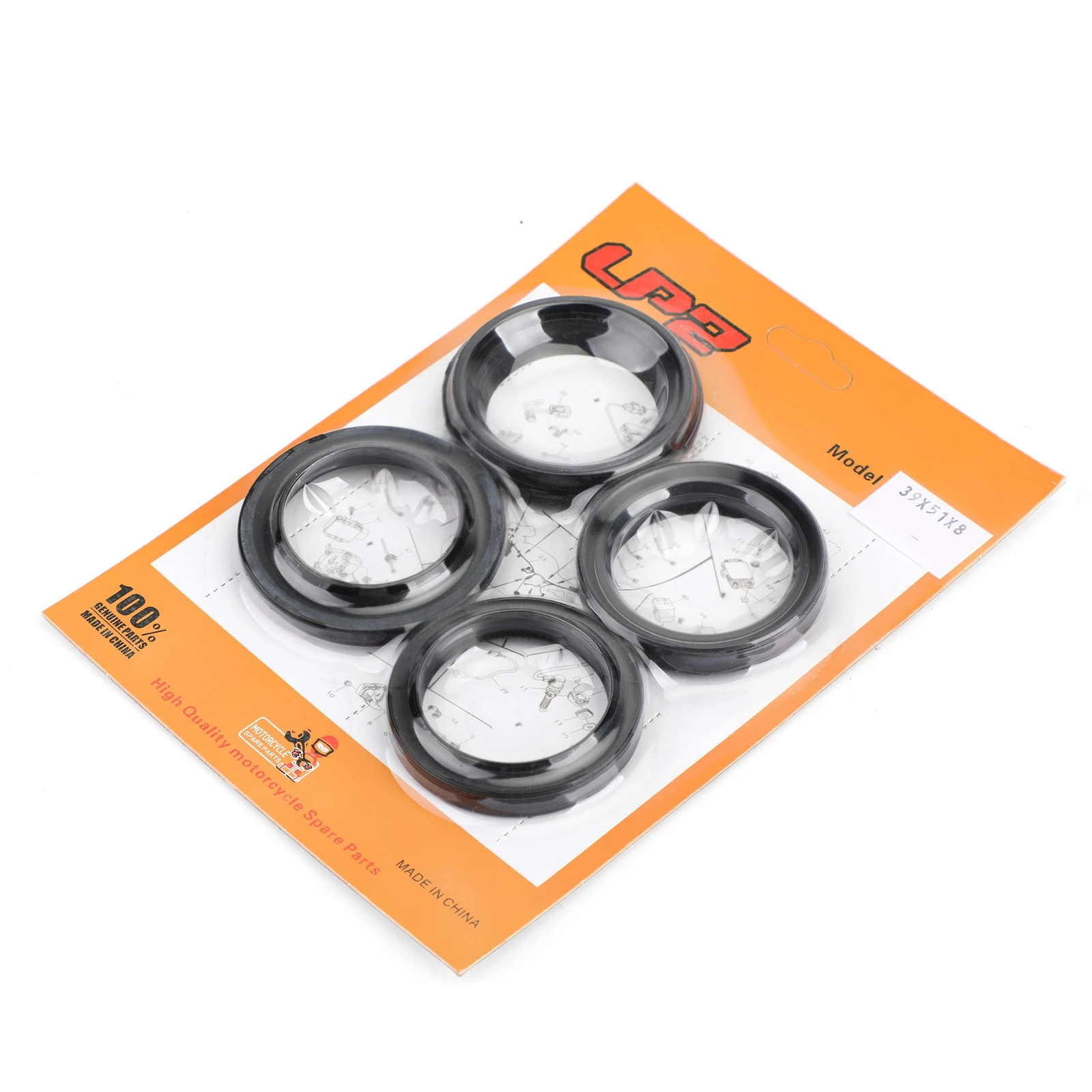 Areyourshop ホンダ CB700SC VT600 シャドウ VT600C シャドウ VLX 51490-MR1-671 フロントフォーク オイルシール ダストキャップ修理再構築キット