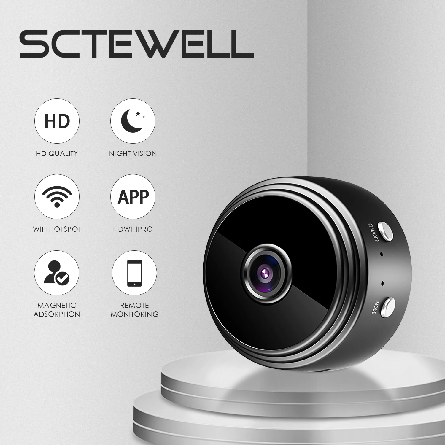 

WiFi mini Camera with A9 Surveillance Security Mini CCTV Wireless Mini Camera 1080P Cmaera In Home