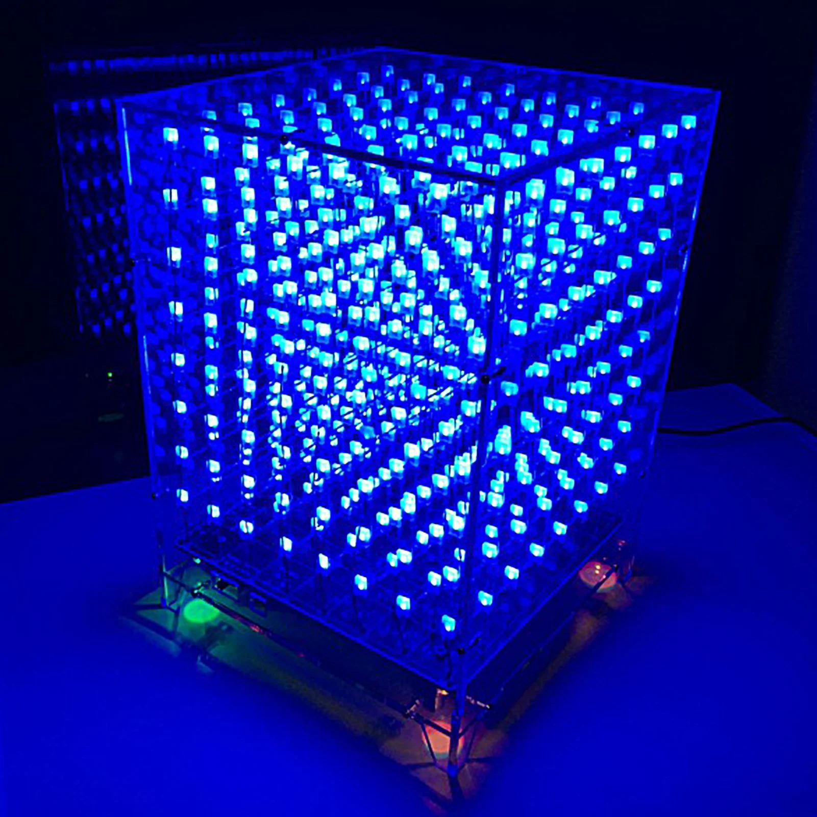 Vendite calde!!! Nuovo arrivo apparecchiature elettroniche 8 strati Dynamic 3D 8x8x8 Kit cubo di luce a LED fai da te per l\'apprendimento pratico