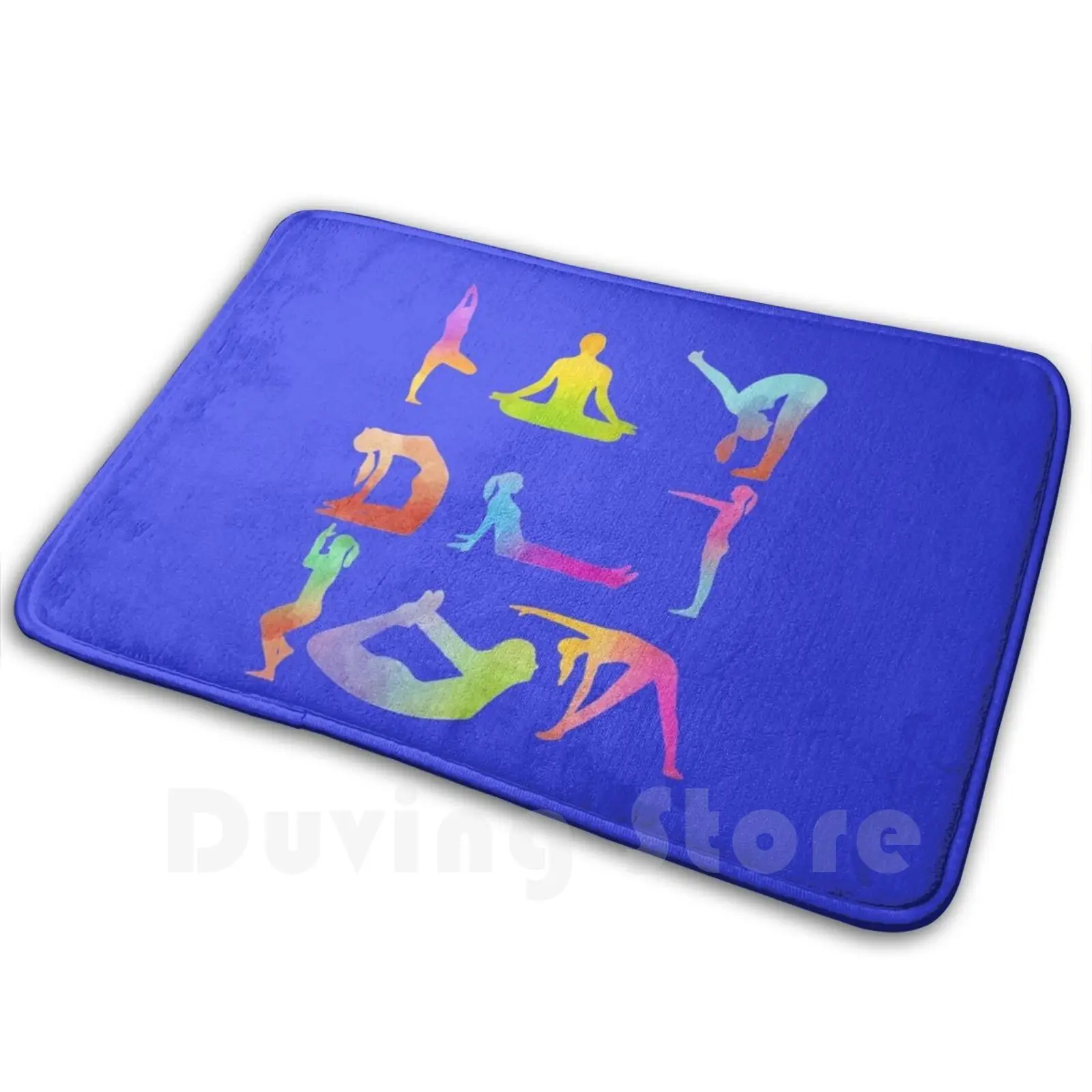 Poses Yoga-Funny Relax , Gift For Mother Sister Carpet 1382 Carpet Cat Yoga Catvasana