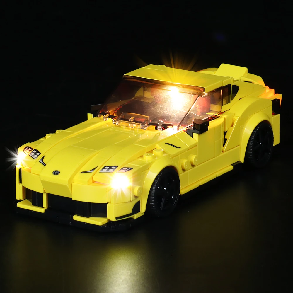 

Vonado LED Lighting Set for 76901 Speed Champions Toyota GR Light Kit, Not Included the Building Block