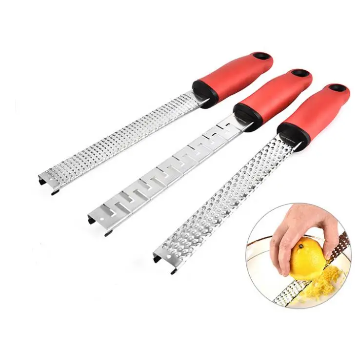 

Multifunctional Rectangle Stainless Steel Cheese Shaver Grater Tools Chocolate Lemon Zester Fruit Peeler Kitchen Gadgets SN275