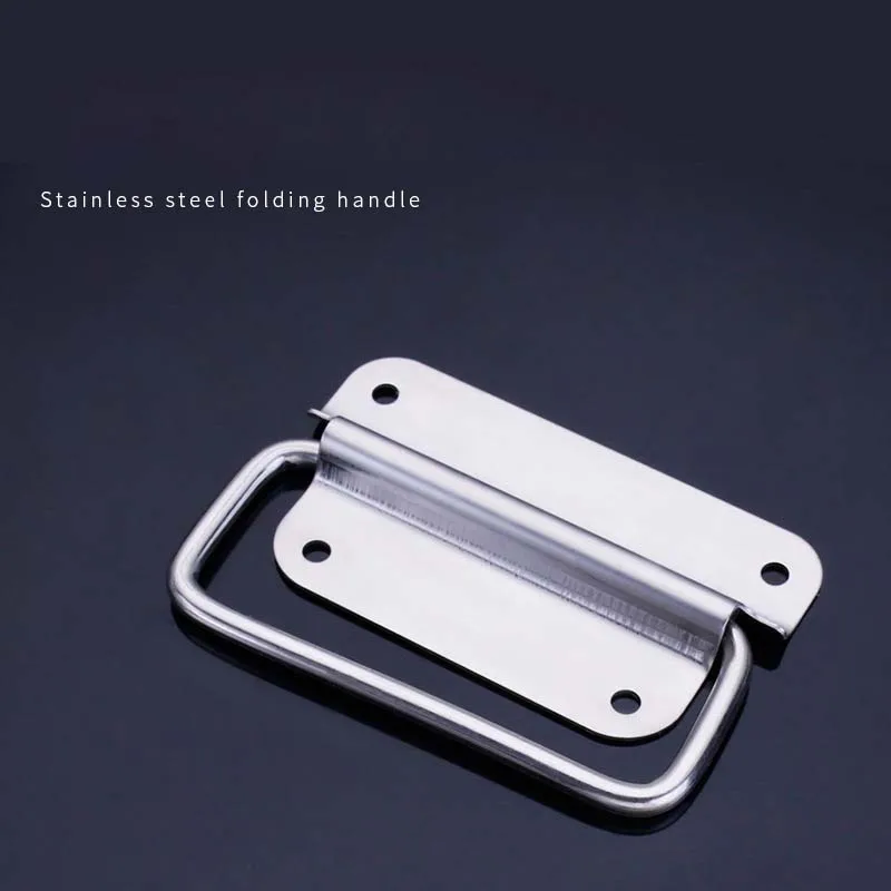 304 Stainless Steel Handle Cabinet Door Drawer Handle Wardrobe Simple Door Handle Large Wooden Door Handle Wooden Box Handle