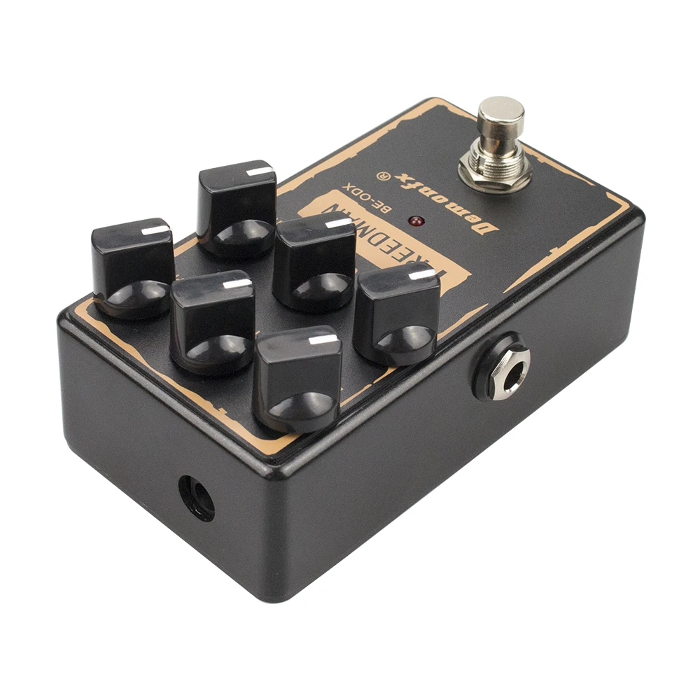 Freedman-Pedal de efecto de guitarra BE-ODX Overdrive con True Bypass -Demonfx