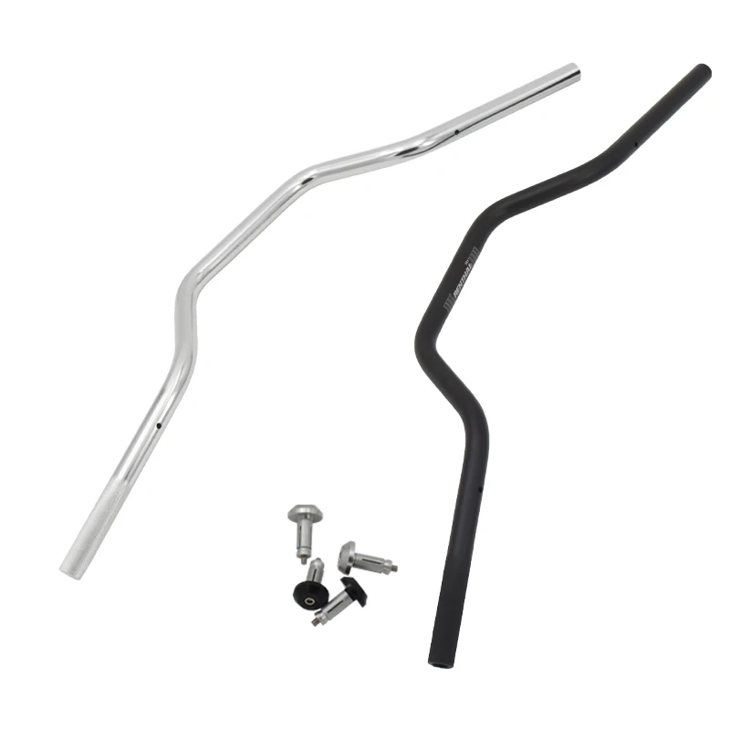 750mm 22MM Universal vintage motorcycle  aluminum alloy handlebar tubes with 14mm balance block