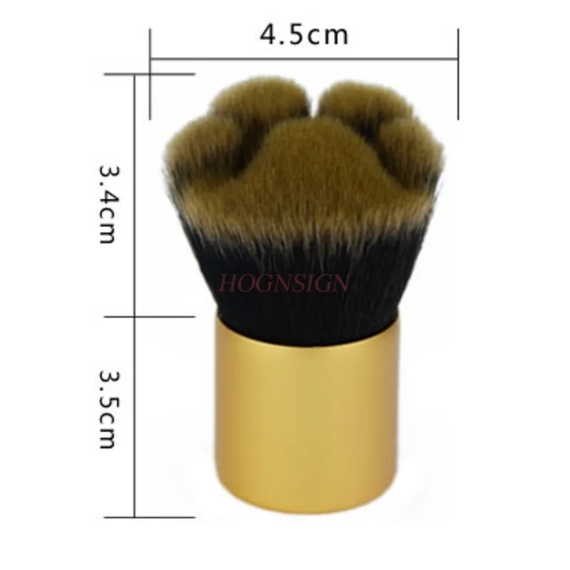 Bear Cute Beginner Flame Blush Loose Powder Brush Powder Makeup High Light Repair Capacity Sale