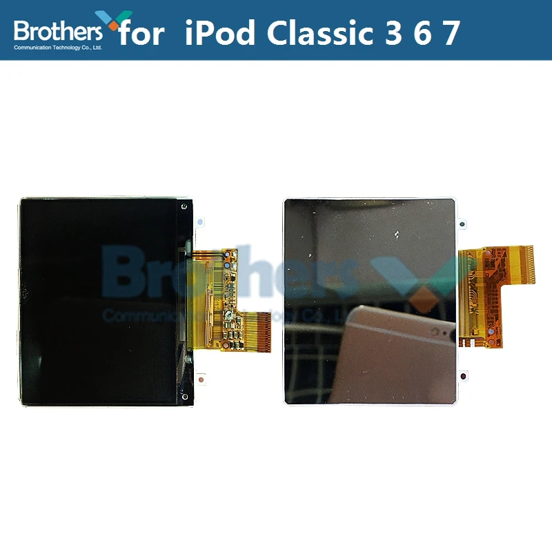 Screen For Apple iPod Video Classic LCD Display LCD Screen For iPod Classic 3 6 7 LCD Only Phone Replacement Part Tested Working