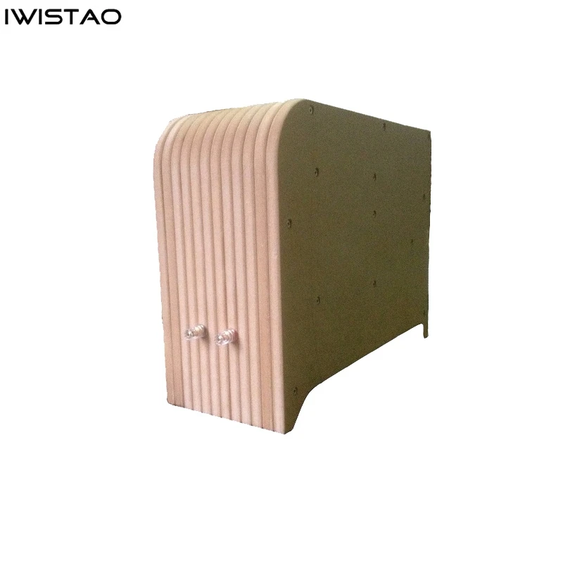 IWISTAO HIFI Sub Woofer Empty Cabinet 1 PC  5~6 Inch  MDF Labyrinth Structure AM10