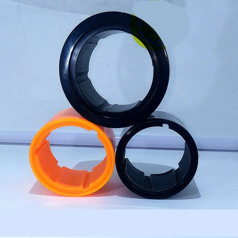 Electric Skateboard Hub Motor Tire Skin 70mm 90mm Motor Tire Skin Black Orange Replacement Professional skateboard accessories