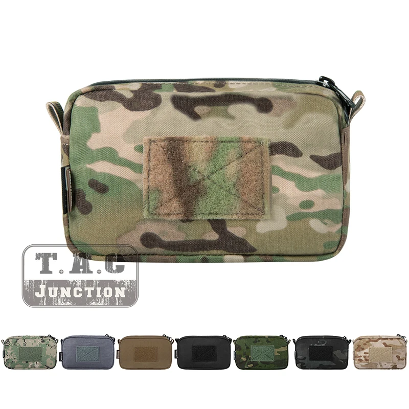 

Emerson Tactical Utility Accessories MOLLE Pouch Hook&Loop EmersonGear Two Way Attach 7" x 4" x 1 1/2" Horizontal Military Bag