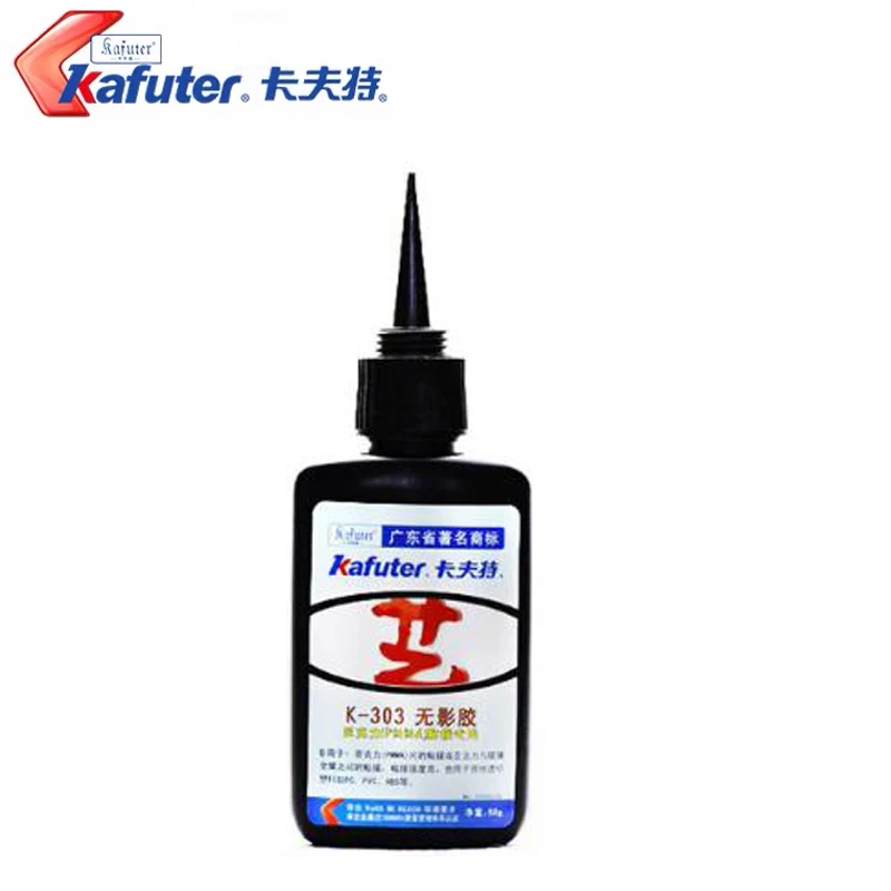 NEW 50ml,kafuter UV glue uv curing adhesive K-303 Acrylic Transparent plastic Acrylic adhesive