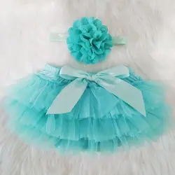 Baby Cotton Chiffon Ruffle Tutu Bloomers Cute Newborn pannolino Cover Newborn Flower Shorts Toddler Child Fashion Clothes