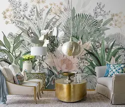 Beibehang papel tapiz personalizado con plantas tropicales, hojas de bosque lluvioso, mural de fotos para sala de estar, papel de pared de fondo, electrodoméstico
