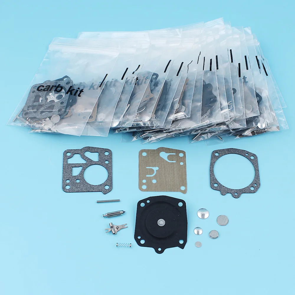 Imagem -06 - Kit de Reparo do Carburador Diafragma para Husqvarna 61 66 Peças Lote 20 266 268 272 281 Jonsered 625 630 670 Motosserra Tillotson Rk23hs