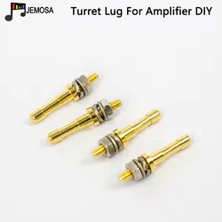 DIY Turret lug Project Audio Strip Tag Board Turret Board Terminal Lug Board For Tube Amplifier DIY Copper Plated Gold Turrets
