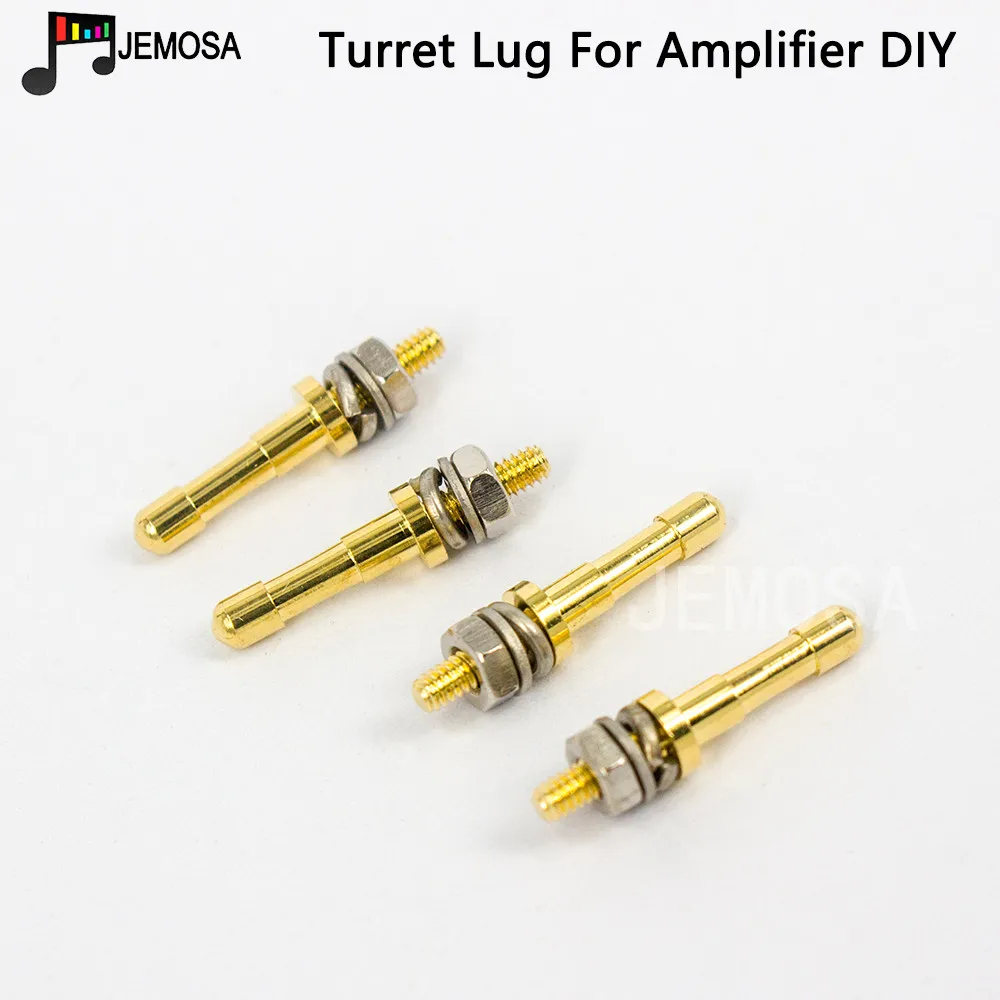DIY wieżyczka lug projekt Audio Strip Tag pokładzie wieża pokładzie Terminal z oczkiem pokładzie na wzmacniacz lampowy DIY miedzi pozłacane wieżyczki