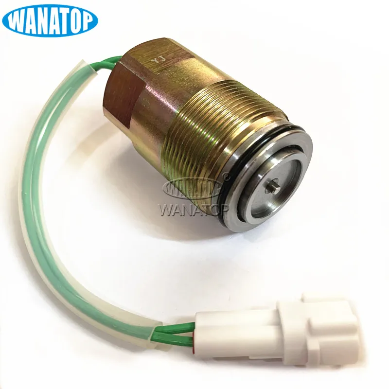 

New K3V112 Solenoid Valve MC609-7421120 MC6097421120 for Kobelco SK200-6 Excavator