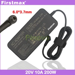 20V 10A 200W Laptop Charger for Asus TUF Gaming FX506QM FA566QM FA706QM FX706QM FA506QR FX506QR AC Adapter Power Supply