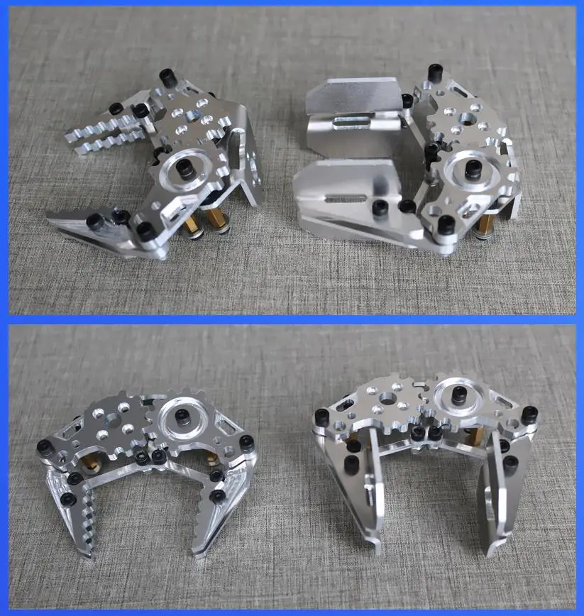 Double-ended Combination Robot Gripper Manipulator Claw Clab Clamp Robotic Arm Mechanical Gripper Metal Bracket