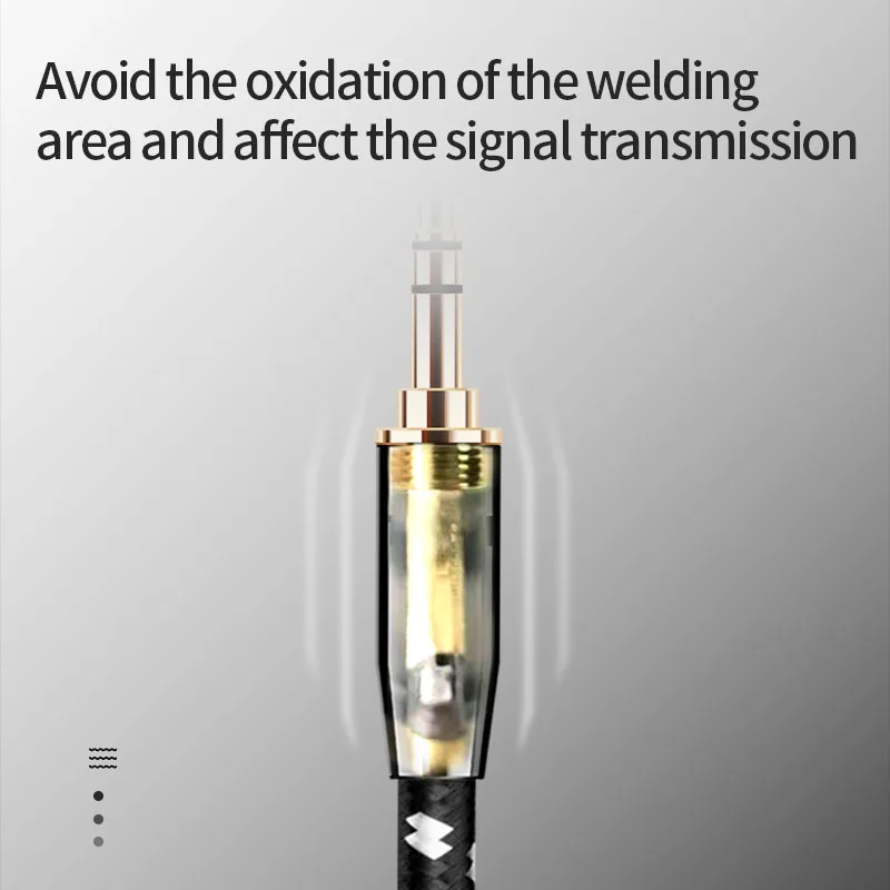 TODN Aux Cable Jack 3,5 мм mal до 3,5 мм гніздо Аудіокабель Jack Гучномовець Кабель для iPhone Комп’ютер Автомобільний динамік Для Huawei Xiaomi