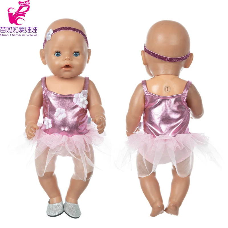 43 CM Baby Doll Clothes Pajama Set Jacket Coat 17 Inch Dolls Jeans Children Gift Toys Outfit