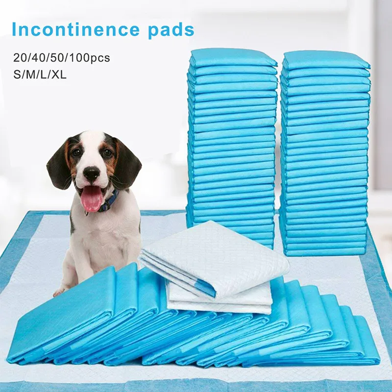 Couches en Polymères Absorbantes pour Chien et Chat, Culotte d\'Entraînement, Serviette de Sol pour Pipi, Chiot, Fournitures Physiologiques